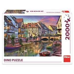 Dino (56123) - "Romantic Early Evening" - 2000 pieces puzzle