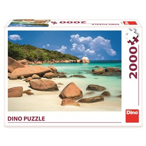 Dino (56122) - "Beach" - 2000 pieces puzzle