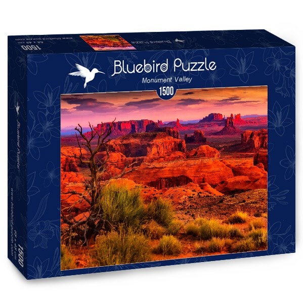 Bluebird Puzzle (70266) - "Monument Valley" - 1500 pieces puzzle