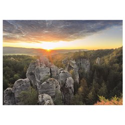 Dino (53282) - "Rocky Mountains" - 1000 pieces puzzle