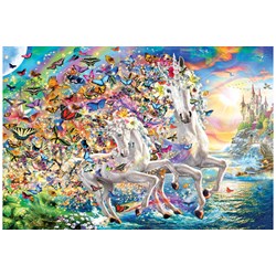 Eurographics (8220-5551) - "Unicorn Fantasy" - 2000 pieces puzzle
