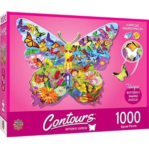 MasterPieces (72051) - "Butterfly" - 1000 pieces puzzle