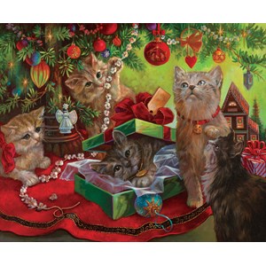 SunsOut (49070) - Sandra Bergeron: "Kissmass Play Toys" - 1000 pieces puzzle