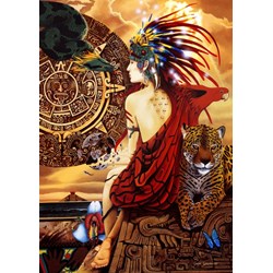 Bluebird Puzzle (70058) - "Aztec Dawn" - 1500 pieces puzzle