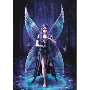 Bluebird Puzzle (70438) - Anne Stokes: "Enchantment" - 1000 pieces puzzle