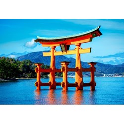 Bluebird Puzzle (70009) - "The torii of Itsukushima Shrine" - 1500 pieces puzzle