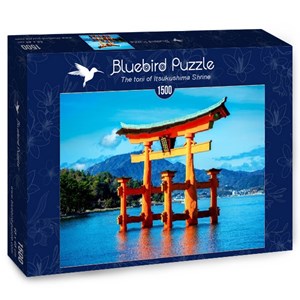 Bluebird Puzzle (70009) - "The torii of Itsukushima Shrine" - 1500 pieces puzzle