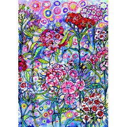 Bluebird Puzzle (70432) - Sally Rich: "Sweet William" - 1500 pieces puzzle