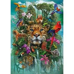 Schmidt Spiele (58960) - "King of the Jungle" - 1000 pieces puzzle