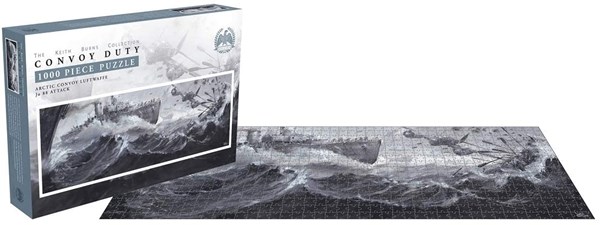 Zee Puzzle (26234) - Keith Burns: "Convoy Duty" - 1000 pieces puzzle