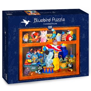 Bluebird Puzzle (70421) - Gabriel Gressie: "Crowded House" - 1000 pieces puzzle