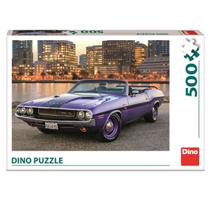 Dino (50252) - "Dodge Cars" - 500 pieces puzzle