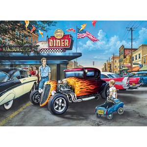 MasterPieces (71811) - "Hot Rods and Milkshakes" - 1000 pieces puzzle