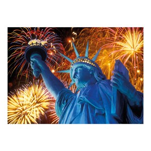 Dino (54123) - "Statue of Liberty" - 1000 pieces puzzle