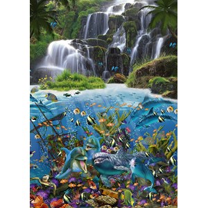 Schmidt Spiele (59684) - John Enright: "Waterfall" - 1000 pieces puzzle