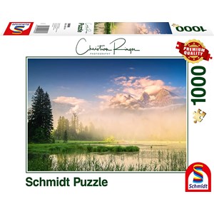 Schmidt Spiele (59696) - Christian Ringer: "Taubensee" - 1000 pieces puzzle