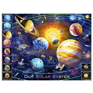 Pintoo (h2133) - Adrian Chesterman: "Solar System" - 1200 pieces puzzle