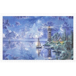 Pintoo (h2017) - Abraham Hunter: "Light of Peace" - 1000 pieces puzzle