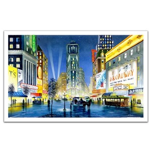 Pintoo (h1997) - Ken Shotwell: "Night in New York" - 1000 pieces puzzle