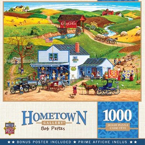 MasterPieces (72027) - Bob Pettes: "McGiverny's Country Store" - 1000 pieces puzzle