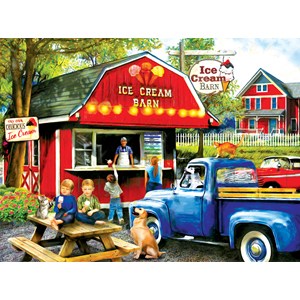 SunsOut (28858) - Tom Wood: "The Ice Cream Barn" - 1000 pieces puzzle