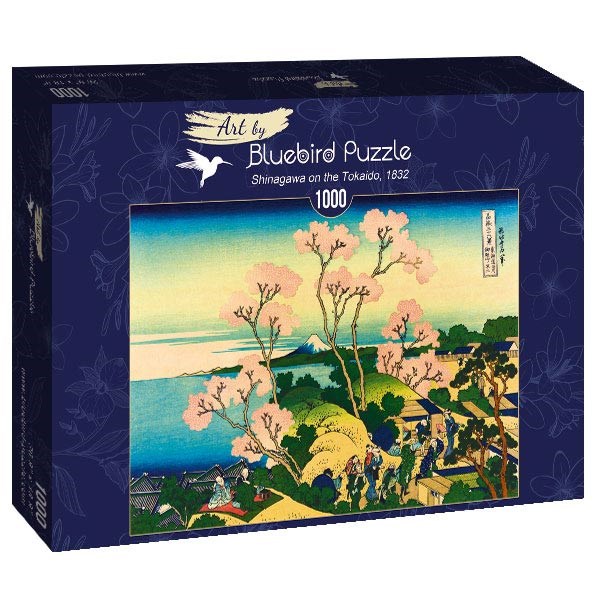 Bluebird Puzzle (60093) - Hokusai: "Shinagawa on the Tokaido, 1832" - 1000 pieces puzzle