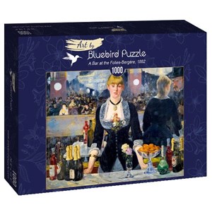 Bluebird Puzzle (60080) - Edouard Manet: "A Bar at the Folies-Bergère, 1882" - 1000 pieces puzzle