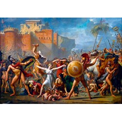Bluebird Puzzle (60084) - Jacques-Louis David: "The Intervention of the Sabine Women, 1799" - 1000 pieces puzzle