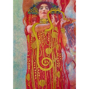 Bluebird Puzzle (60087) - Gustav Klimt: "Hygieia, 1931" - 1000 pieces puzzle