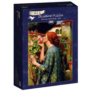 Bluebird Puzzle (60096) - John William Waterhouse: "The Soul of the Rose, 1903" - 1000 pieces puzzle