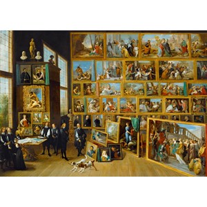 Bluebird Puzzle (60054) - David Teniers the Younger: "The Art Collection of Archduke Leopold Wilhelm in Brussels, 1652" - 1000 pieces puzzle