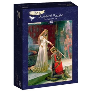 Bluebird Puzzle (60071) - Edmund Blair Leighton: "The Accolade, 1901" - 1000 pieces puzzle