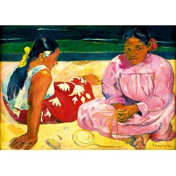 Bluebird Puzzle (60076) - Paul Gauguin: "Tahitian Women on the Beach, 1891" - 1000 pieces puzzle