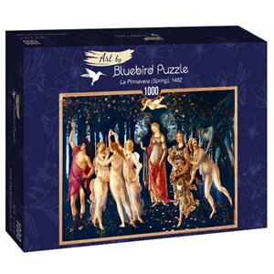 Bluebird Puzzle (60057) - Sandro Botticelli: "La Primavera (Spring), 1482" - 1000 pieces puzzle