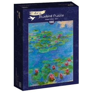 Bluebird Puzzle (60062) - Claude Monet: "Water Lilies, 1917" - 1000 pieces puzzle