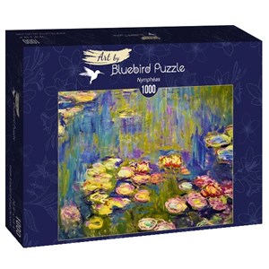 Bluebird Puzzle (60044) - Claude Monet: "Nymphéas" - 1000 pieces puzzle