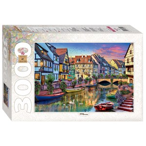 Step Puzzle (85022) - "Colmar, France" - 3000 pieces puzzle