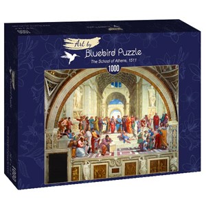 Bluebird Puzzle (60013) - Raphael: "The School of Athens, 1511" - 1000 pieces puzzle