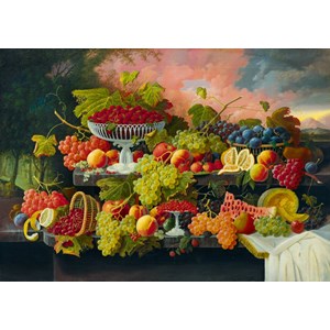 Bluebird Puzzle (60024) - Severin Roesen: "Still Life, 1867" - 1000 pieces puzzle