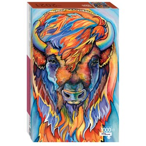 Step Puzzle (79200) - "2021 is a year of the Ox" - 1000 pieces puzzle