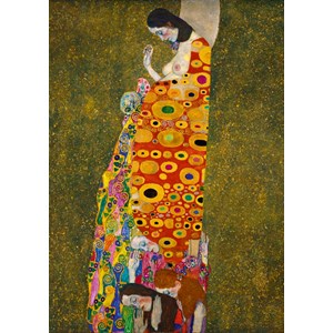 Bluebird Puzzle (60022) - Gustav Klimt: "Hope II, 1908" - 1000 pieces puzzle