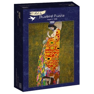Bluebird Puzzle (60022) - Gustav Klimt: "Hope II, 1908" - 1000 pieces puzzle