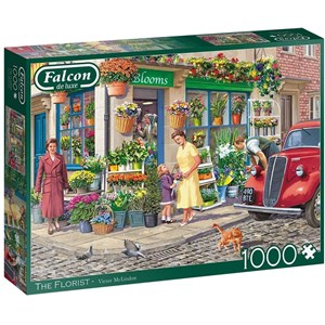 Falcon (11297) - Victor McLindon: "The Florist" - 1000 pieces puzzle