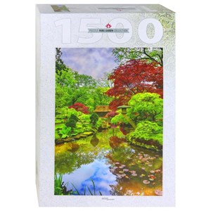 Step Puzzle (83064) - "Japanese Garden in Den Haag" - 1500 pieces puzzle