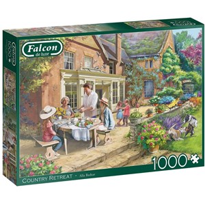 Falcon (11296) - Alla Badsar: "Country Retreat" - 1000 pieces puzzle