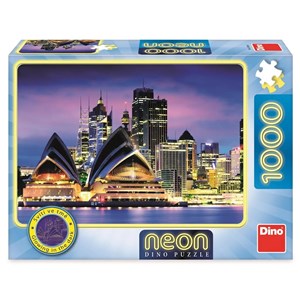 Dino (54130) - "Sydney Opera" - 1000 pieces puzzle