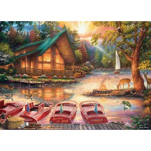 MasterPieces (71905) - Chuck Pinson: "Seize the Day" - 1000 pieces puzzle