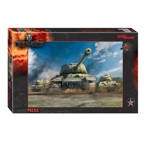 Step Puzzle (97027) - "World of Tanks" - 560 pieces puzzle