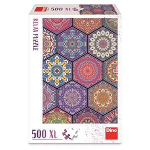 Dino (51408) - "Mandala" - 500 pieces puzzle