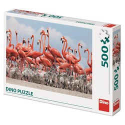 Dino (50250) - "Flamingoes" - 500 pieces puzzle